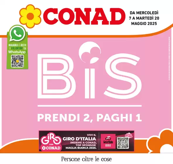 Volantino Conad | Prendi 2, paghi 1 | 7/5/2025 - 20/5/2025