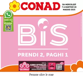Offerte di Iper e super a Canegrate | Prendi 2, paghi 1 in Conad | 7/5/2025 - 20/5/2025