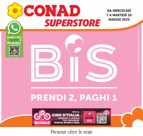 Volantino Conad Superstore a Sesto San Giovanni | Prendi 2, paghi 1 | 7/5/2025 - 20/5/2025