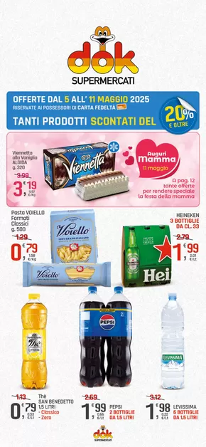 Volantino Dok a Castrolibero | Tanti prodotti scontati | 5/5/2025 - 11/5/2025