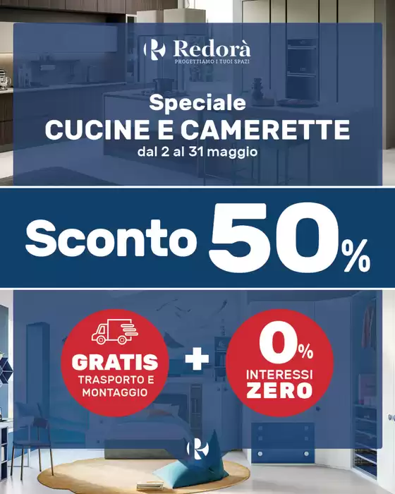 Volantino Redora a Massafra | Sconto 50% | 5/5/2025 - 31/5/2025