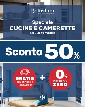Offerte di Arredamento a Statte | Sconto 50% in Redora | 5/5/2025 - 31/5/2025