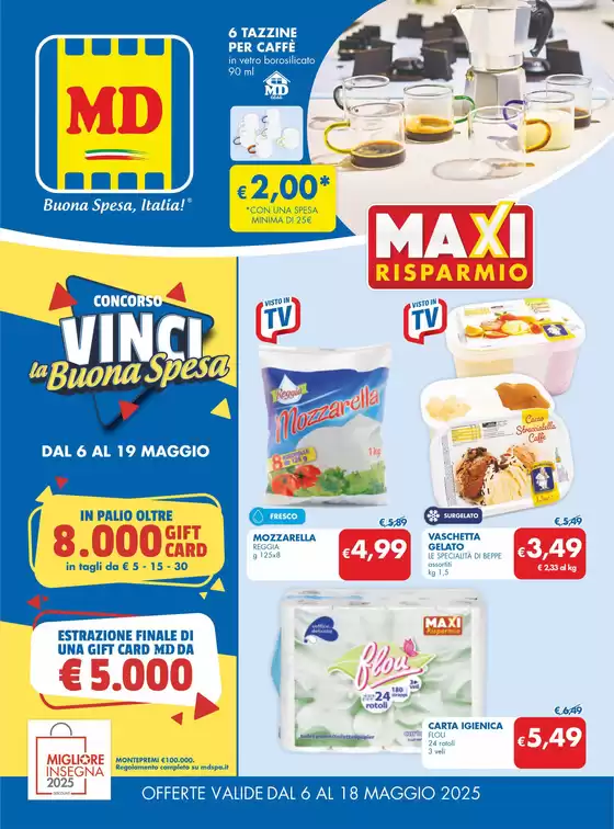 Volantino MD a Concorezzo | Maxi risparmio | 6/5/2025 - 18/5/2025
