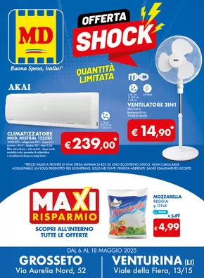 Volantino MD a Follonica | Maxi risparmio | 6/5/2025 - 18/5/2025
