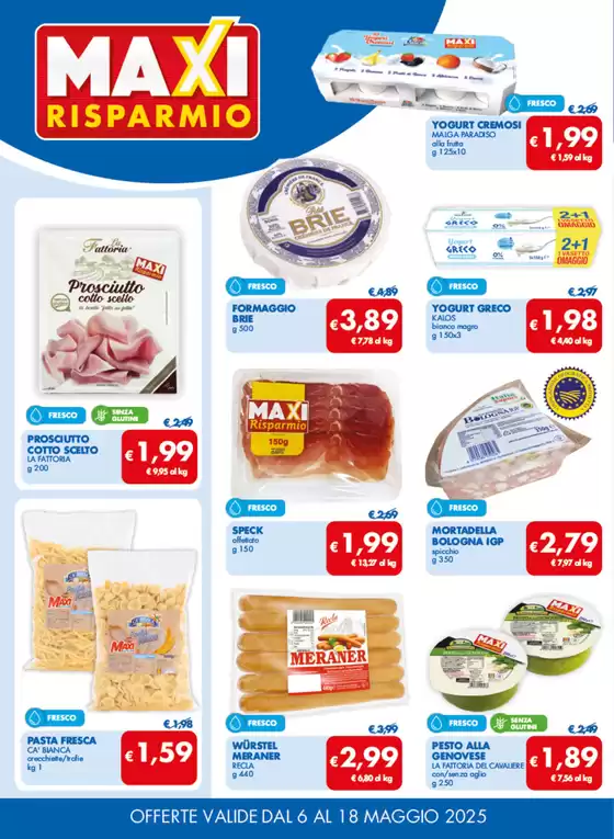 Volantino MD a Giugliano in Campania | Maxi risparmio | 6/5/2025 - 18/5/2025