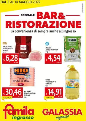 Volantino Galassia a Novi Ligure | SPECIALE BAR & RISTORAZIONE 05/05 | 5/5/2025 - 14/5/2025