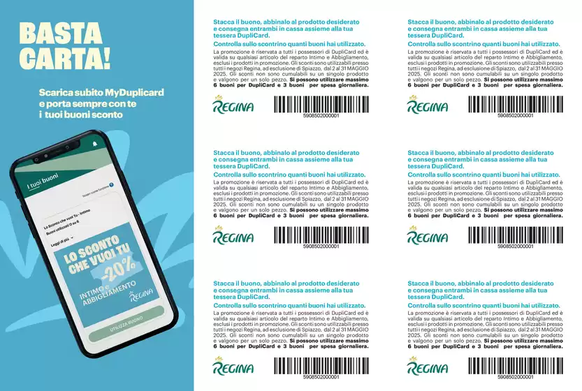 Volantino Regina Grandi Magazzini a Gardolo | -20% | 2/5/2025 - 31/5/2025
