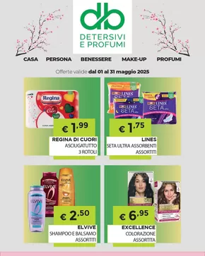 Offerte di Cura casa e corpo a Legnago | Offerte valide dal 01 al 31 maggio in DB detersivi | 1/5/2025 - 31/5/2025