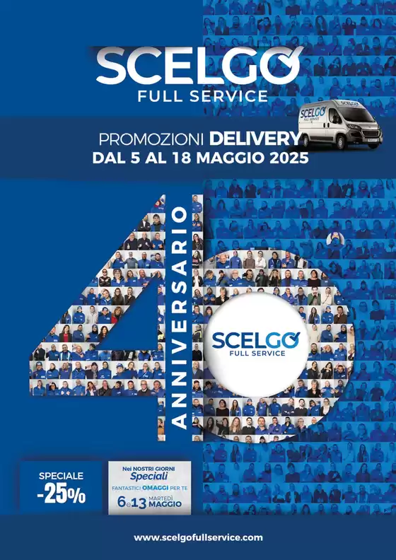 Volantino Scelgo a Termoli | Promozioni delivery | 5/5/2025 - 18/5/2025