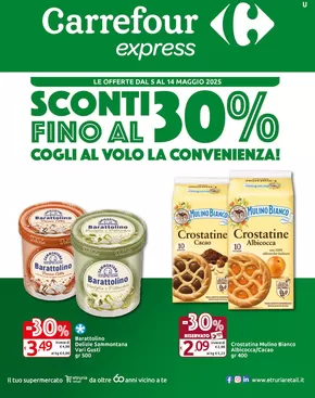 Volantino Carrefour Express | Sconti fino al 30% | 5/5/2025 - 14/5/2025