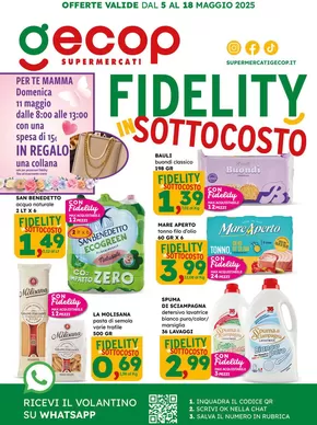 Volantino Gecop a Frosinone | Fidelity in sottocosto | 5/5/2025 - 18/5/2025