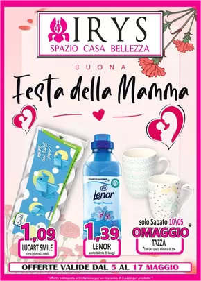 Offerte di Cura casa e corpo a Sciacca | Festa della mamma in Irys | 5/5/2025 - 17/5/2025