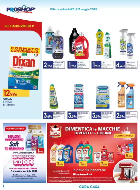 Volantino Proshop a Villa San Giovanni | Appuntamento con la convenienza | 8/5/2025 - 17/5/2025