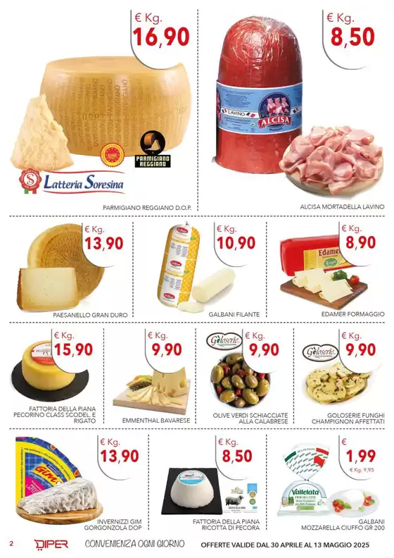 Volantino Diper Spesa a Cittanova | Offerte Diper Spesa | 30/4/2025 - 13/5/2025
