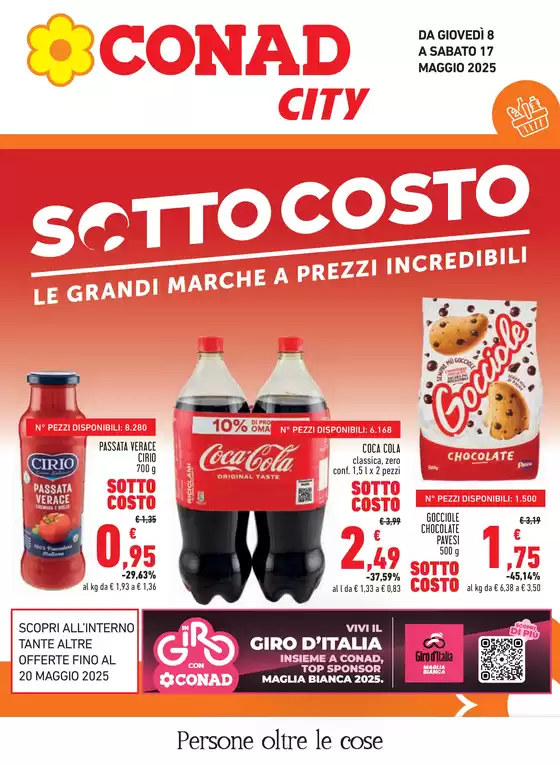 Volantino Conad City a Roma | SOTTOCOSTO | 8/5/2025 - 17/5/2025