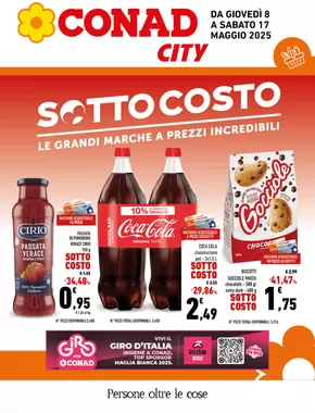 Offerte di Iper e super a Norcia | Sottocosto in Conad City | 8/5/2025 - 17/5/2025