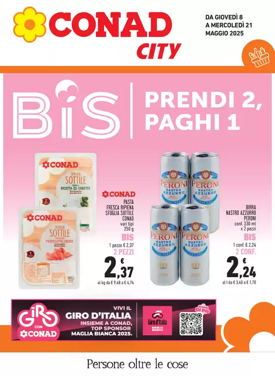 Volantino Conad City a Firenze | Prendi 2, paghi 1 | 8/5/2025 - 21/5/2025