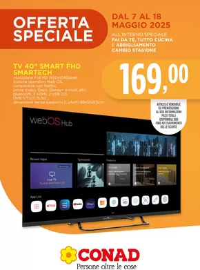 Volantino Conad a Lariano | Offerta Speciale | 7/5/2025 - 18/5/2025