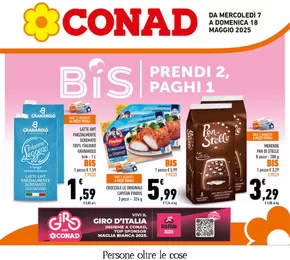 Volantino Conad a Marano di Napoli | BIS Prendi 2, Paghi 1 | 7/5/2025 - 18/5/2025