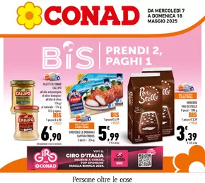 Volantino Conad a Gioiosa Ionica | BIS Prendi 2, Paghi 1 | 7/5/2025 - 18/5/2025