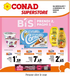 Volantino Conad Superstore a Gioiosa Ionica | BIS Prendi 2, Paghi 1 | 7/5/2025 - 18/5/2025