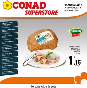 Volantino Conad Superstore a Cinisi | Supplemento Convenienza | 7/5/2025 - 18/5/2025