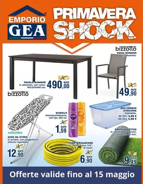 Offerte di Cura casa e corpo a Alcamo | Primavera Shock in Emporio GEA | 5/5/2025 - 15/5/2025