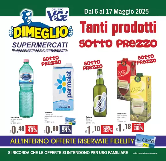 Volantino Dimeglio a Ferrara | Tanti prodottiSotto PREZZO | 5/5/2025 - 17/5/2025
