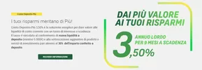 Offerte di Banche e Assicurazioni a Dinami | 3,50% in Credem | 5/5/2025 - 20/6/2025