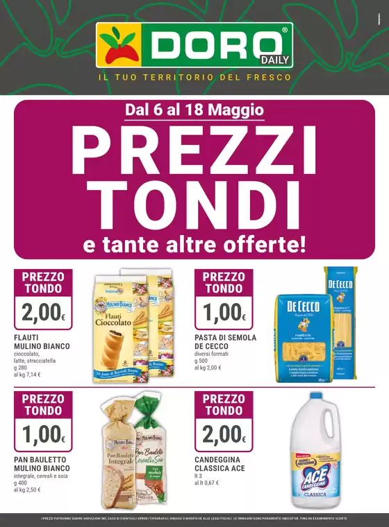 Volantino Doro a Genova | Prezzi tondi | 6/5/2025 - 18/5/2025