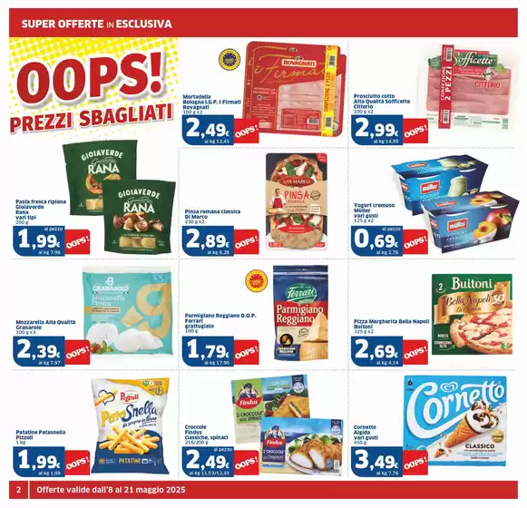 Volantino Sigma | Oops! Prezzi sbagliati, Superstore | 8/5/2025 - 21/5/2025
