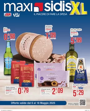 Volantino Sidis | Il piacere di fare la spesa | 5/5/2025 - 18/5/2025