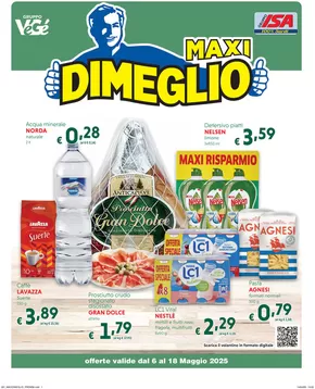 Offerte di Iper e super a Fonni | Offerte valide dal 6 al 18 Maggio 2025 in Dimeglio | 5/5/2025 - 18/5/2025