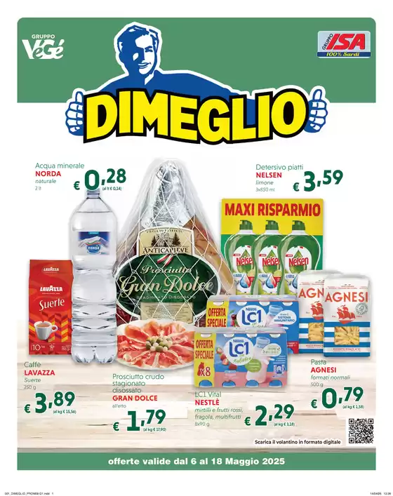 Volantino Dimeglio | Offerte valide dal 6 al 18 Maggio 2025 | 5/5/2025 - 18/5/2025