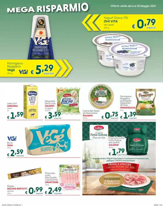 Volantino Dimeglio | Offerte valide dal 6 al 18 Maggio 2025 | 5/5/2025 - 18/5/2025