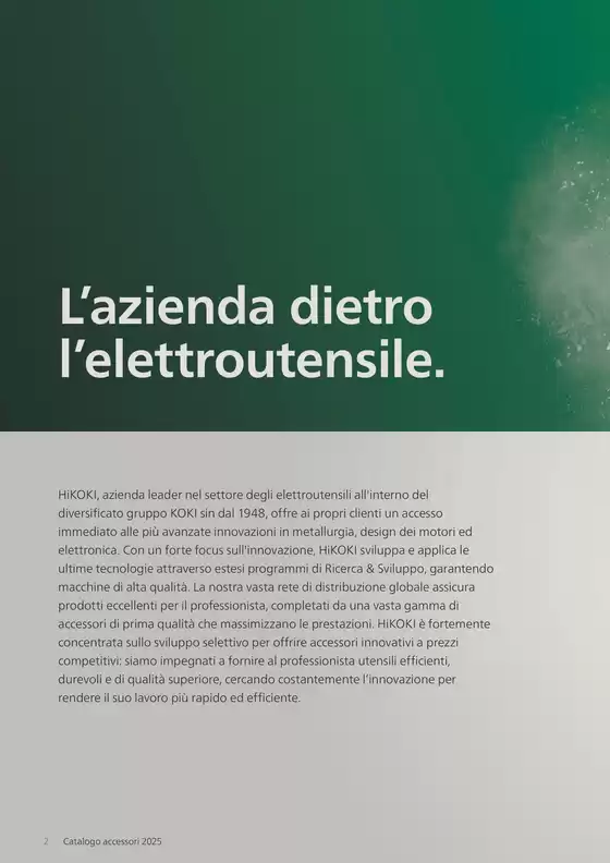 Volantino Hikoki a Castelcovati | ACCESSORI PERFETTI PER OGNI LAVORO. | 5/5/2025 - 31/5/2025