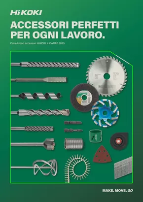 Offerte di Bricolage a Grisolia | ACCESSORI PERFETTI PER OGNI LAVORO. in Hikoki | 5/5/2025 - 31/5/2025