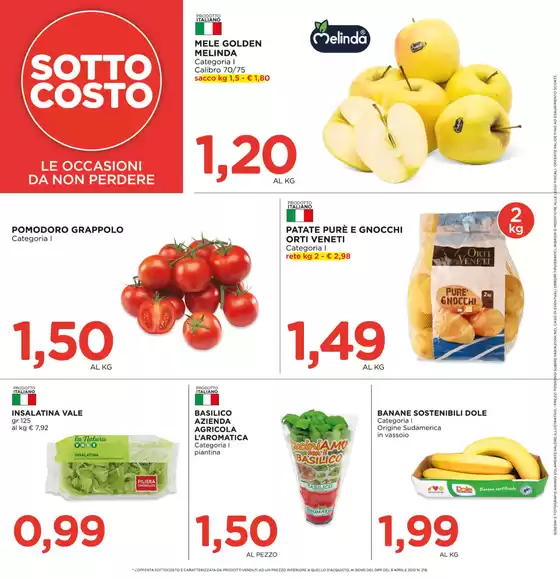 Volantino Alì e Alìper a Casier | SOTTOCOSTO | 8/5/2025 - 17/5/2025