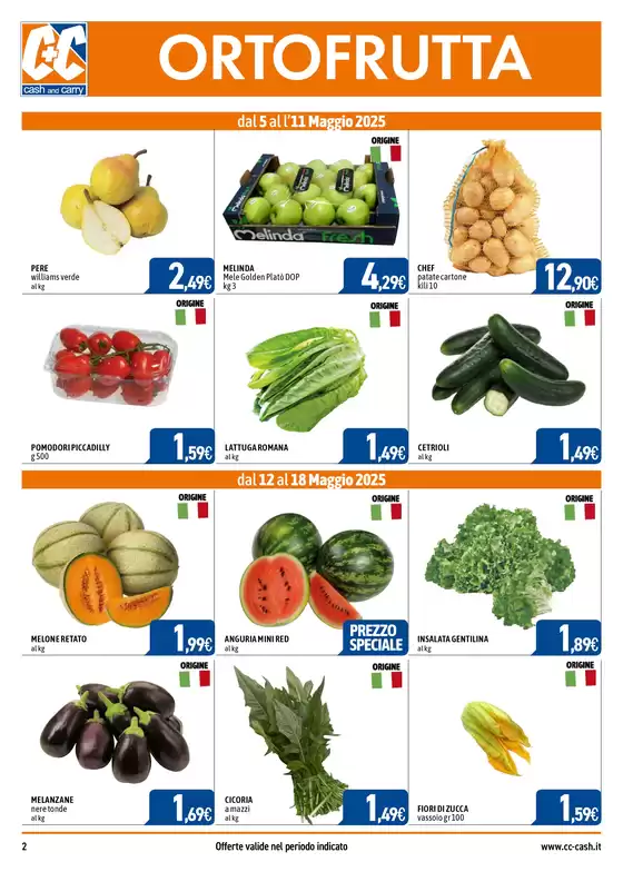 Volantino C+C | AFFARI SPECIALI | 9/5/2025 - 18/5/2025