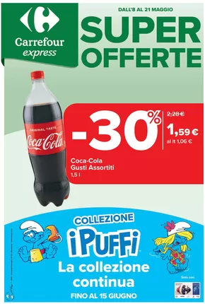 Volantino Carrefour Express a Cocullo | Super offerte | 8/5/2025 - 21/5/2025