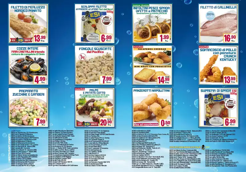 Volantino Eurosurgelati Italia a Roma | Offerte di Maggio | 6/5/2025 - 31/5/2025