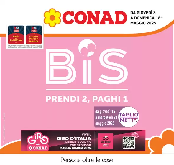 Volantino Conad | Prendi 2, paghi 1 | 8/5/2025 - 18/5/2025