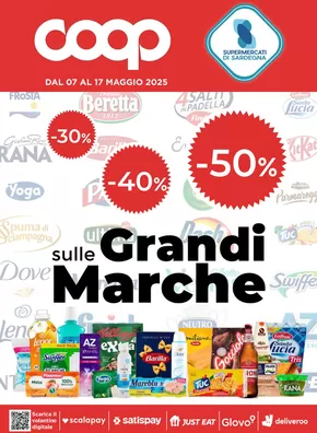 Offerte di Iper e super a Nuoro | -30% 40% 50% sulle grandi marche in Coop | 7/5/2025 - 17/5/2025