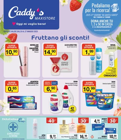 Offerte di Cura casa e corpo a Muggiò | Fruttano gli sconti in Caddy's Maxistore | 8/5/2025 - 27/5/2025