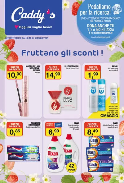 Volantino Caddy's a Pavullo nel Frignano | Fruttano gli sconti. | 8/5/2025 - 20/5/2025