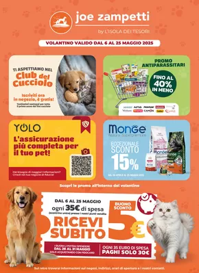 Offerte di Animali a Modugno | Ricevi subito 5€ in Joe Zampetti | 6/5/2025 - 25/5/2025