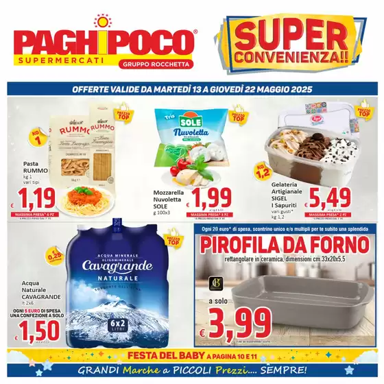 Volantino PaghiPoco a Palermo | Super convenienza | 13/5/2025 - 22/5/2025