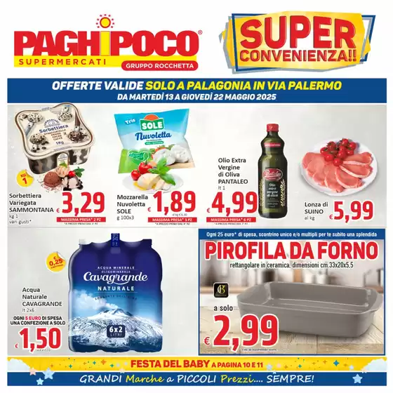 Volantino PaghiPoco | Super convenienza | 13/5/2025 - 22/5/2025
