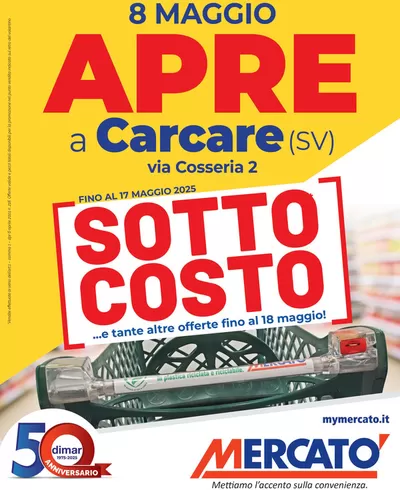 Volantino Mercatò a Savona | Sottocosto | 8/5/2025 - 17/5/2025