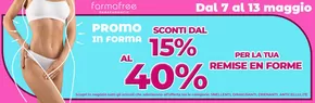 Offerte di Salute e Benessere a Pomezia | Sconti fino al 40% in FarmaFree | 7/5/2025 - 13/5/2025